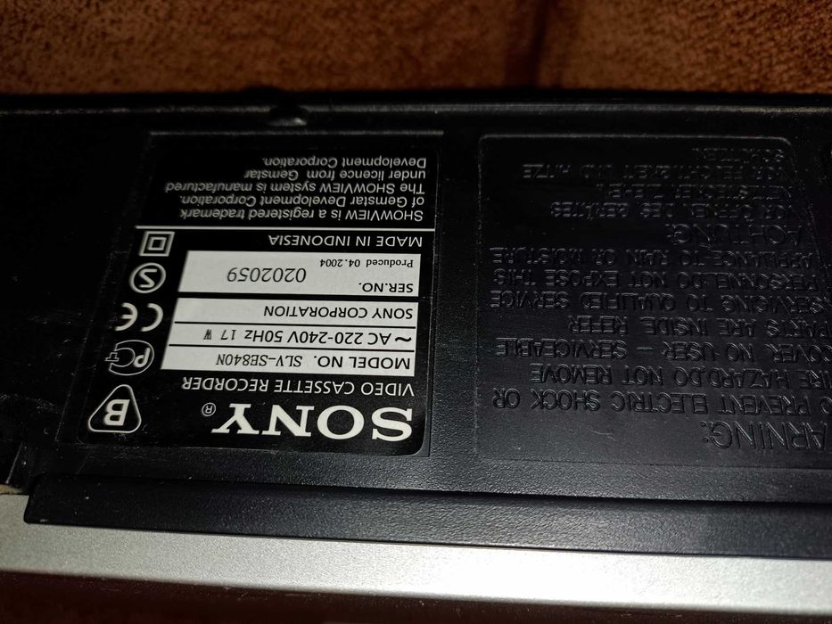 SONY odtwarzacz Video Cassette