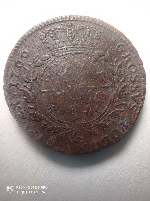 Trojak 1766 Stanisław August Poniatowski