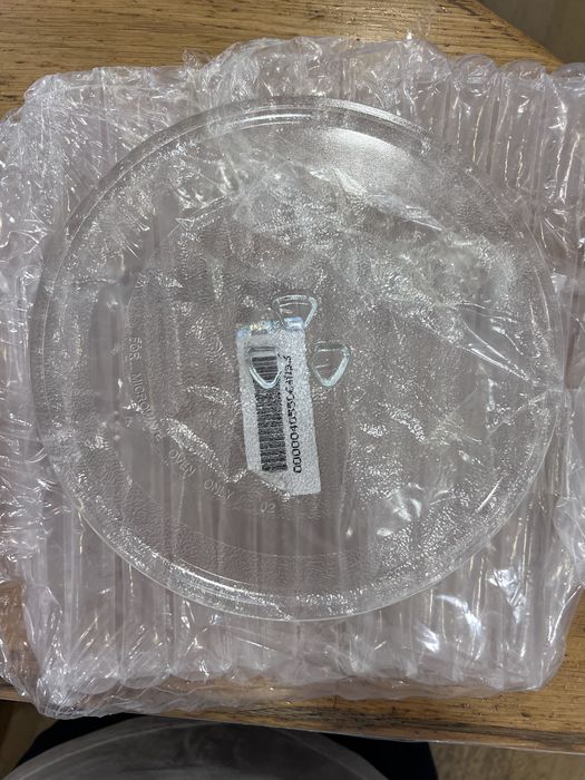 Prato rotativo vidro p/ microondas AEG / Zanussi / Electrolux - NOVO