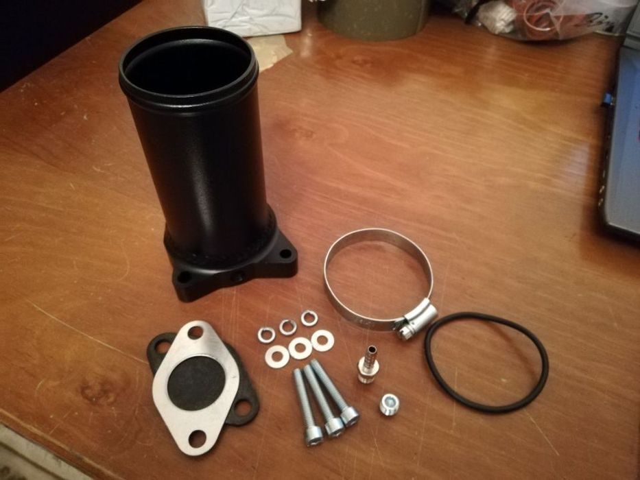 Supressor EGR Motores Grupo VAG 1.9 TDI PD 130;150; 160cv -63mm Preto