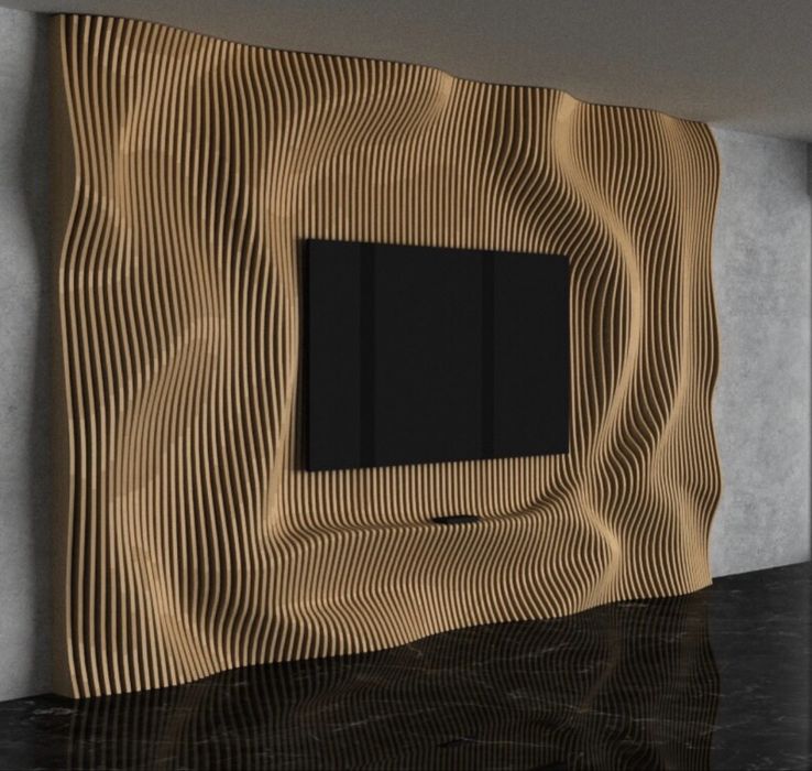 Painel de tv parametrico