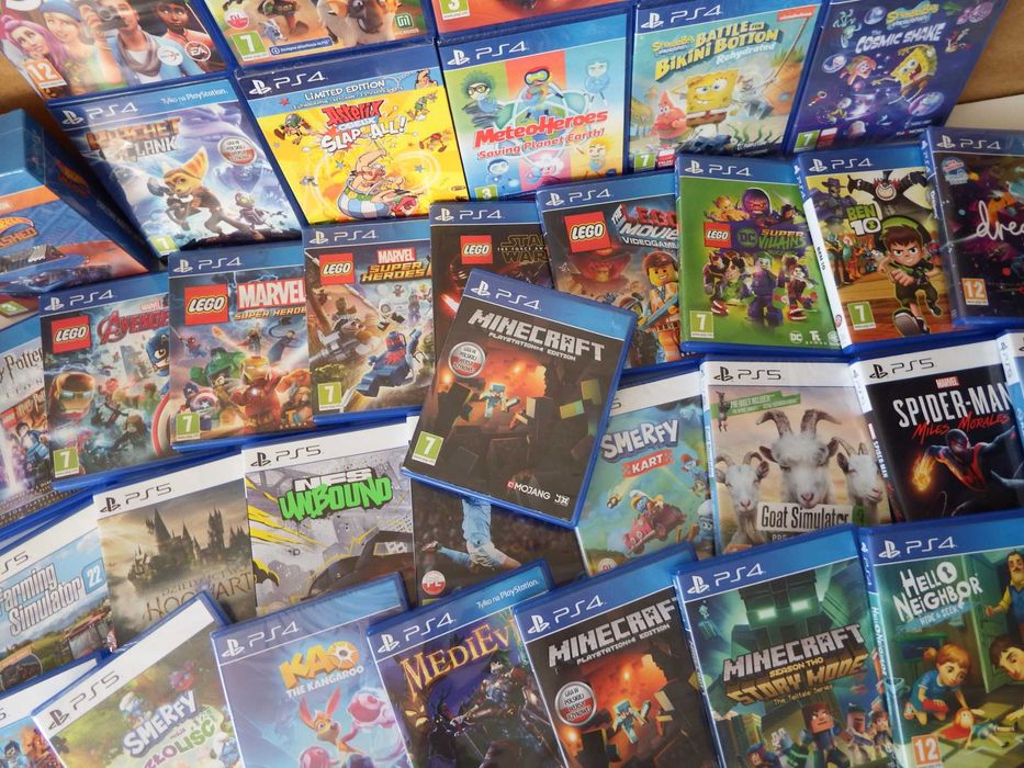 MINECRAFT PL PS4 / PS5 gry DLA DZIECI Sony Playstation PS4 + PS5