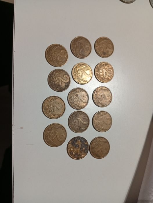 Moneta PRL 2 zł komplet 14 szt