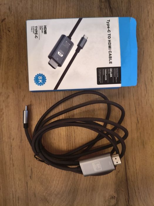 Adapter, kabel, przejściówka USB C HDMI