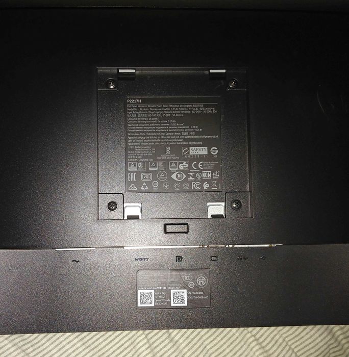 Monitor Dell P2217H Preto
