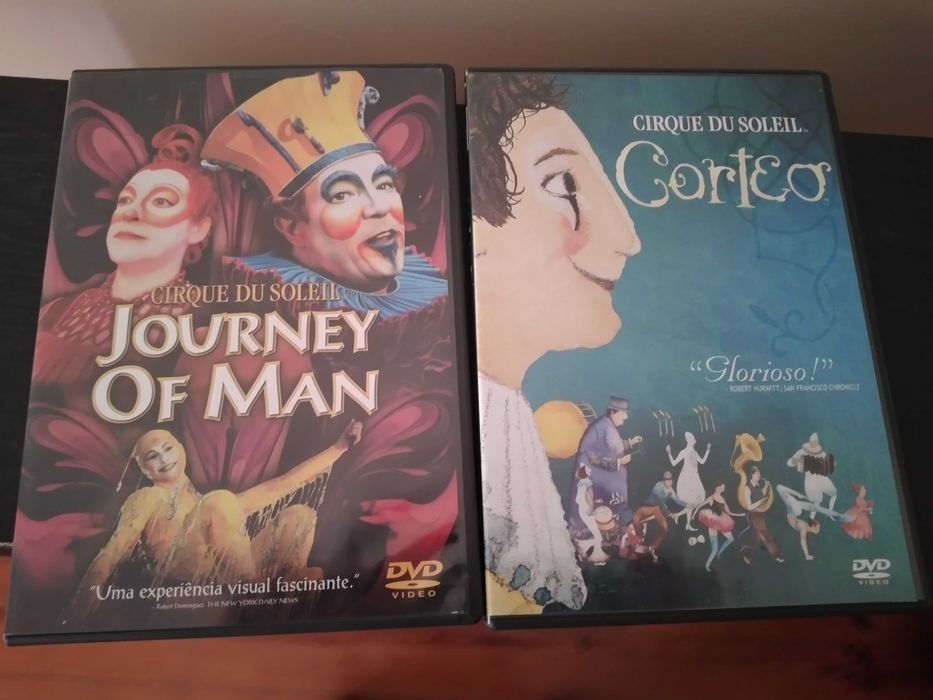 DVDs do Cirque du Soleil