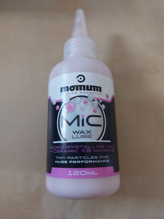 Ceramiczny smar do łańcucha Momum Mic Wax Lube czysty osprzęt rowerowy