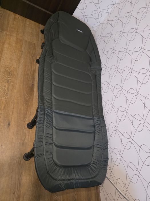 Раскладушка карповая для рыбалки 8 ног Ranger Bed 84 Уценка