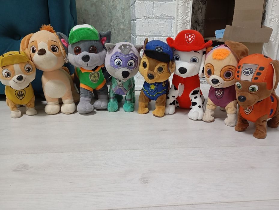 Іграшки щенячий патруль