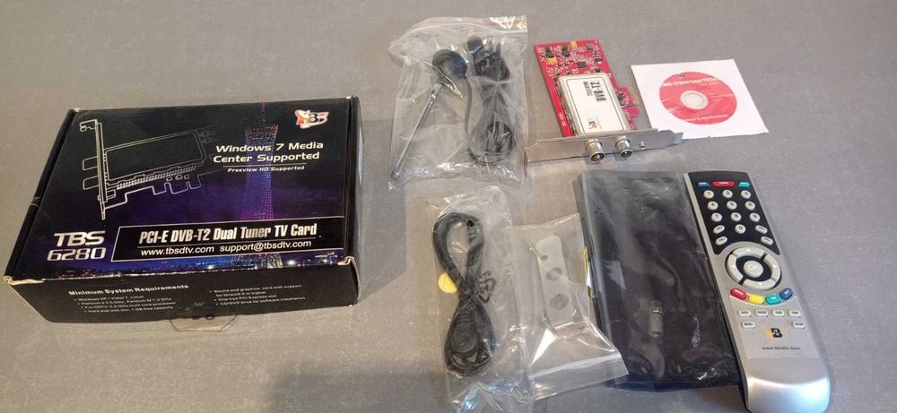 TBS 6280 DVB T2 karta PC