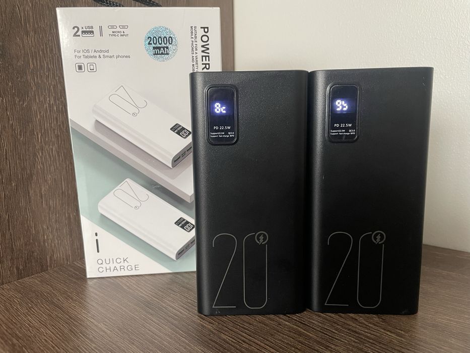 АКЦІЯ! PowerBank 20000мАг 22.5w швидкісна зарядка! Опт роздріб паверів
