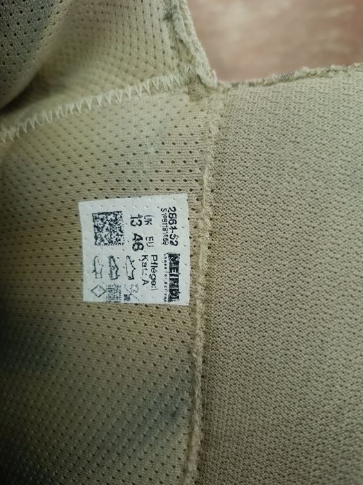 Ботинки, берцы тактические Meindl Desert fox Койот