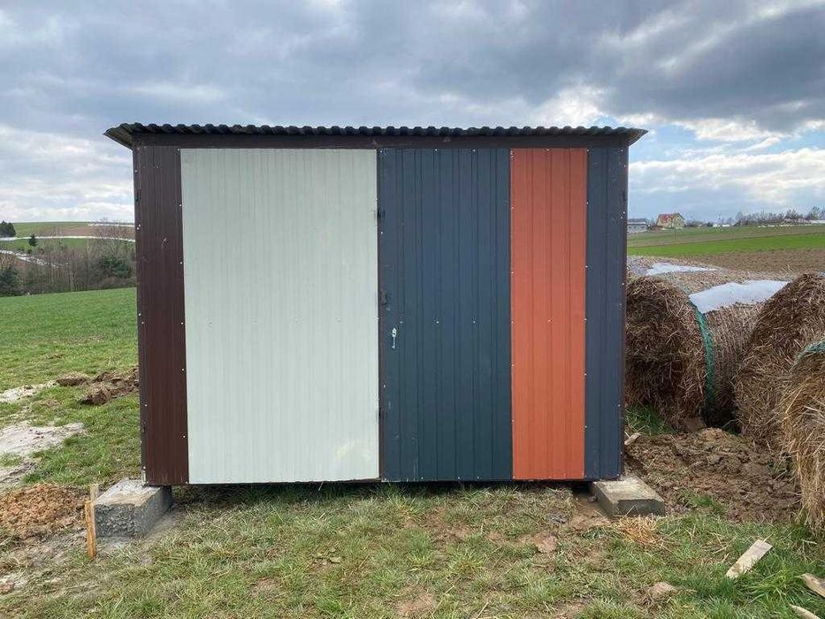 Blaszak, garaż blaszany na budowę 3x5 , gatunek, tanio