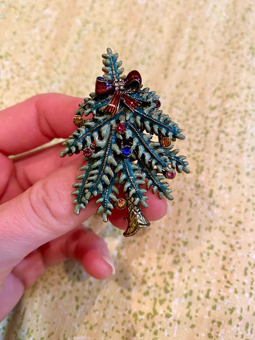 Брошка новорічна Avon 2004 р. США