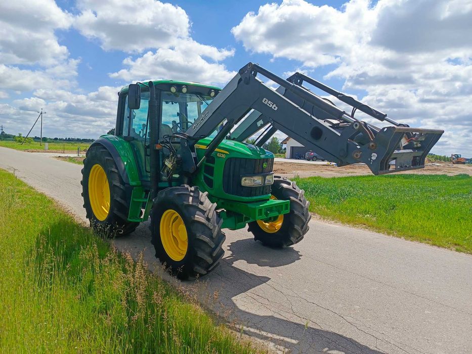 John Deere 6230 z turem  sprowadzony