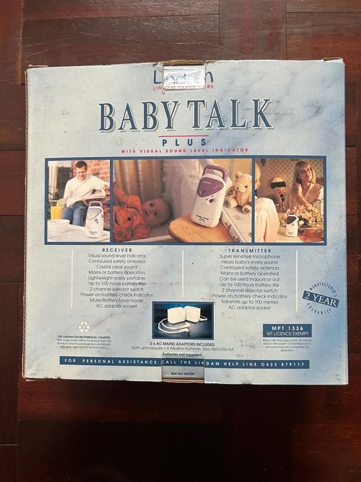 Lindam Baby Talk Plus – Monitor portátil para bebés