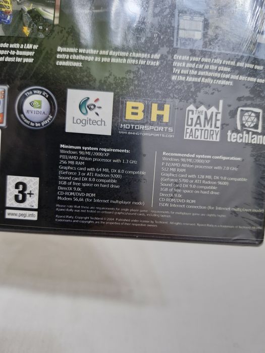 Gra PC cd-rom retro vintage wyścigowa XR xpand rally