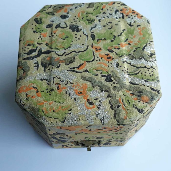 Caneta de prata e Tinteiro em estojos anos 30