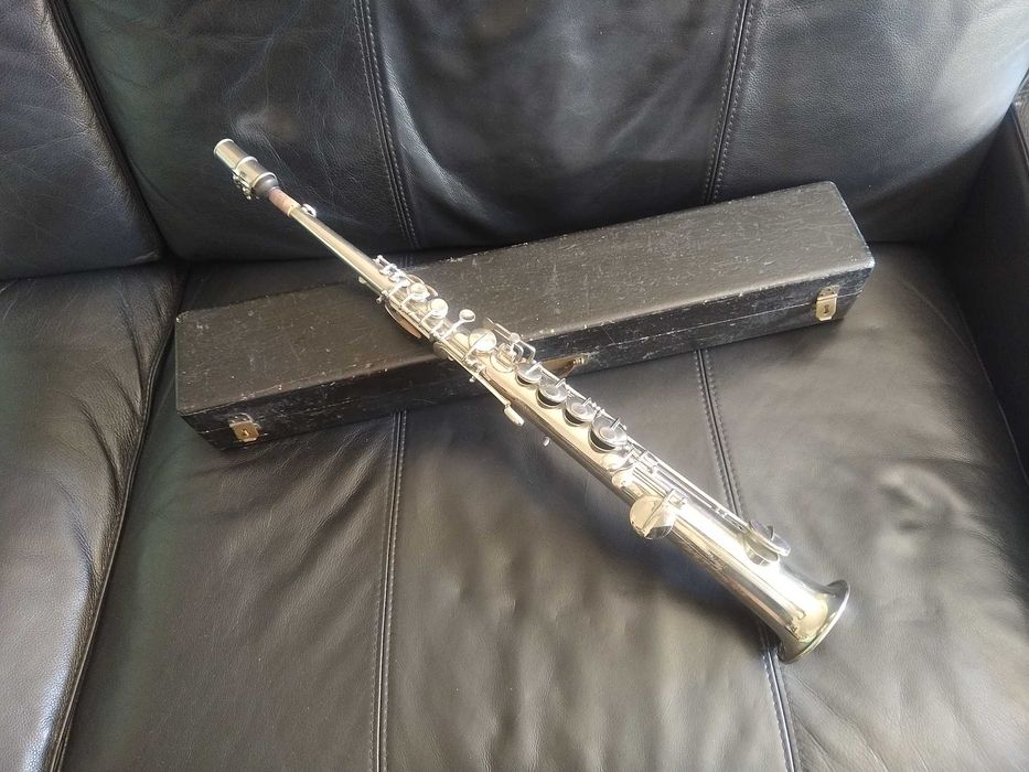 Saxofone soprano Buffet Crampon, Evette & Schaeffer, ano 1910/1920