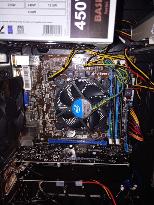 Płyta główna ASUS P8H61-M LX2 + i5-3570K 4 x 3.4 z radiatorem