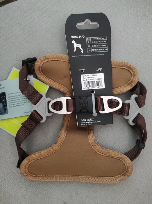 Новая брендовая шлейка / ошейник / жилет для собак (котов).