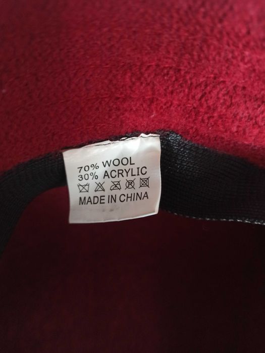 Kapelusz damski czerwony