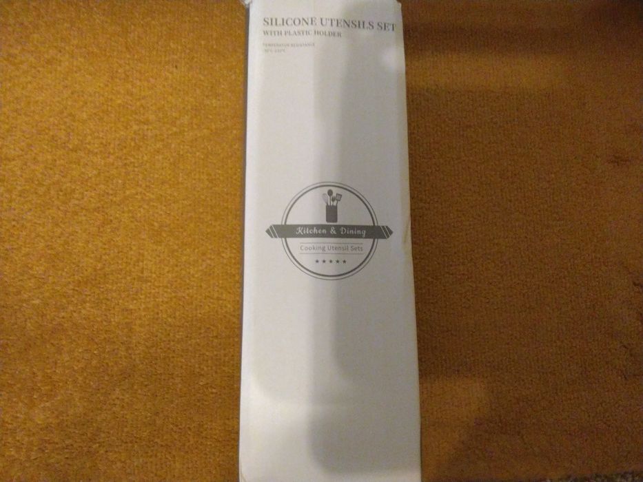 Набор силиконовых столовых приборов 11 штук + стакан
