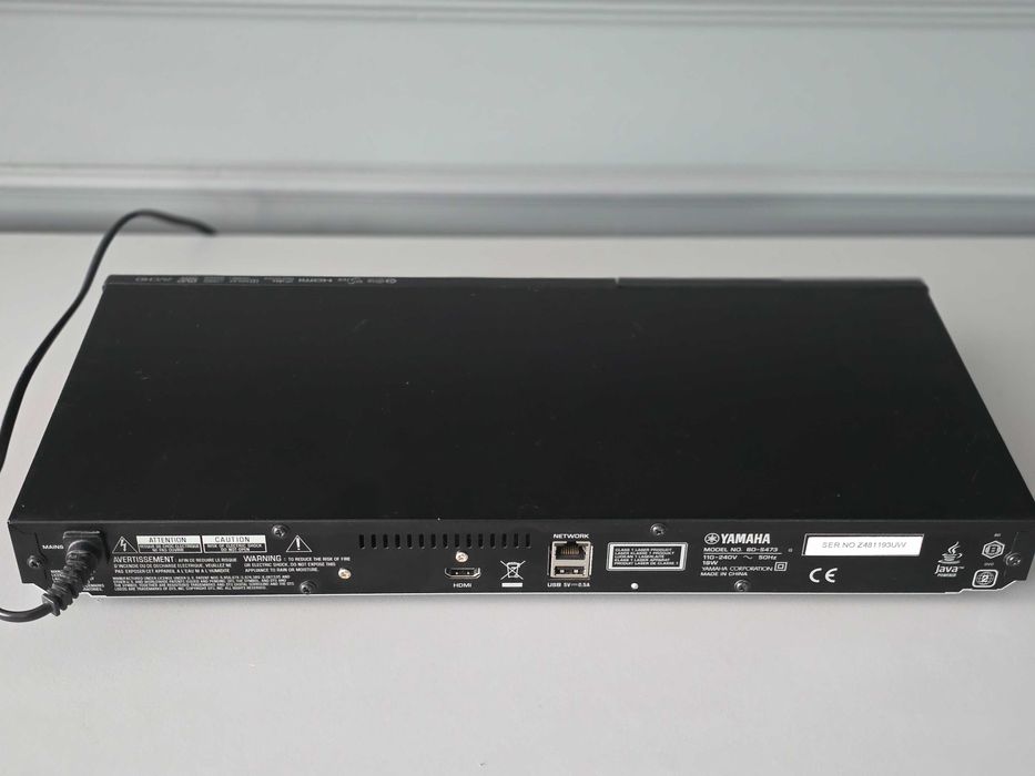 Blu-ray плеєр Yamaha BD-S473 Black