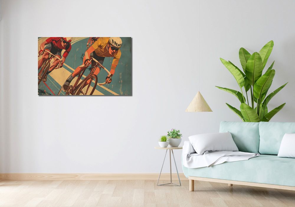 Obraz 100x60cm Kolarskie Perypetie