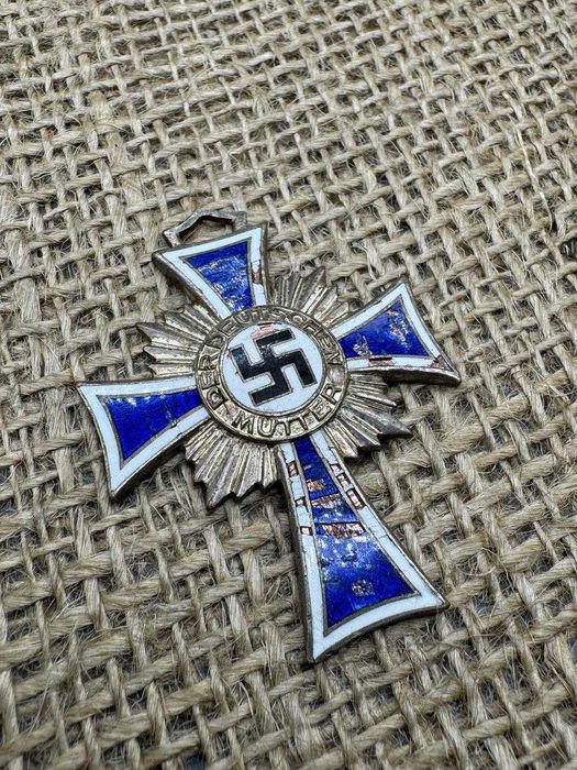 krżyz Matki 1938 2j klasy posrebzany original ww2 wh tanio