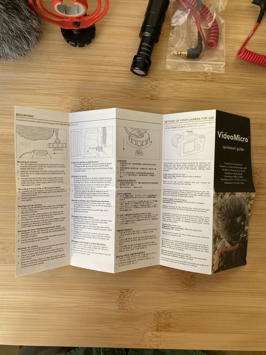 Microfone Rode VideoMicro