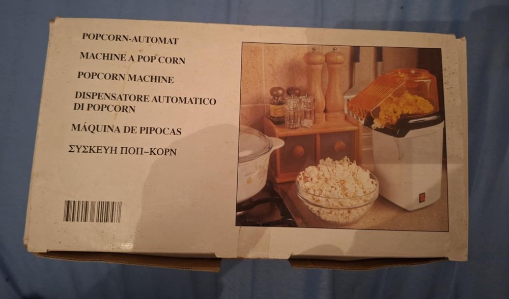 Maquina Pipocas Automática