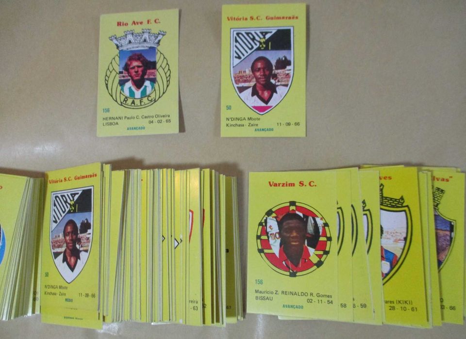Raríssima coleção completa, 208 calendários Futebol 87 + 2 raridades.