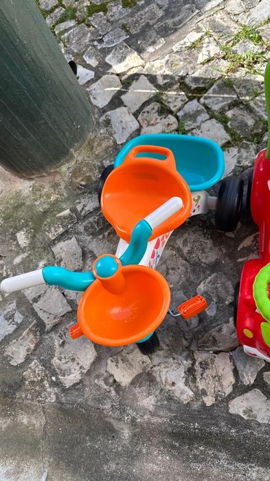 Andador CLEMENTONI Baby Ride-On Car 3 em 1 e Triciclo Zoko (Idade Míni