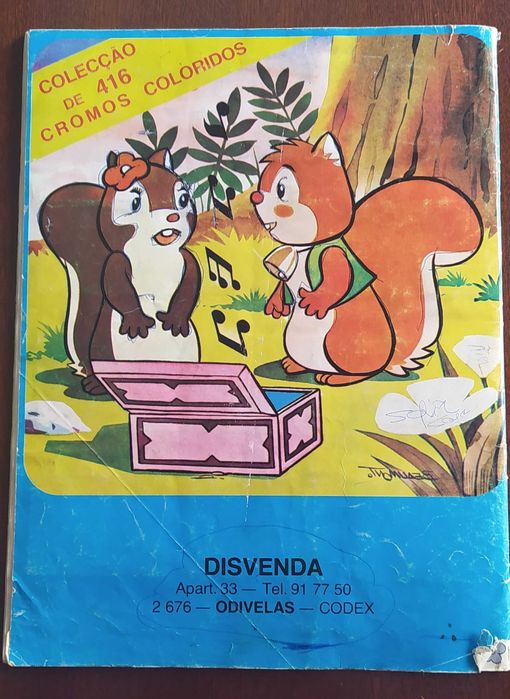 Caderneta Disvenda "Bana e Flapi"