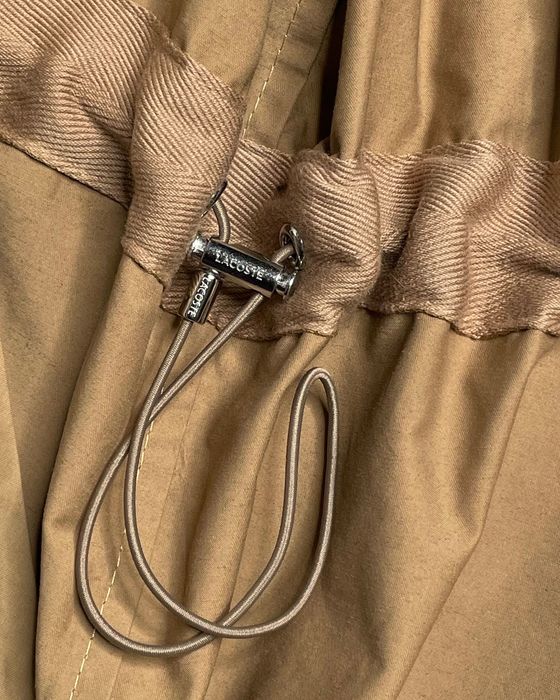 Тренч Lacoste Unisex Lightweight Canvas Coat Brown (new) | ORIGINAL