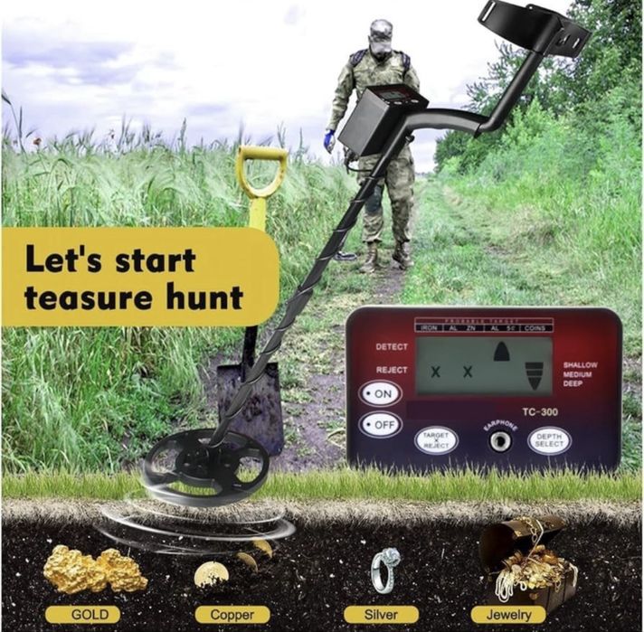 ТС 300 металошукач металлоискатель  metal detector металлодетектор md