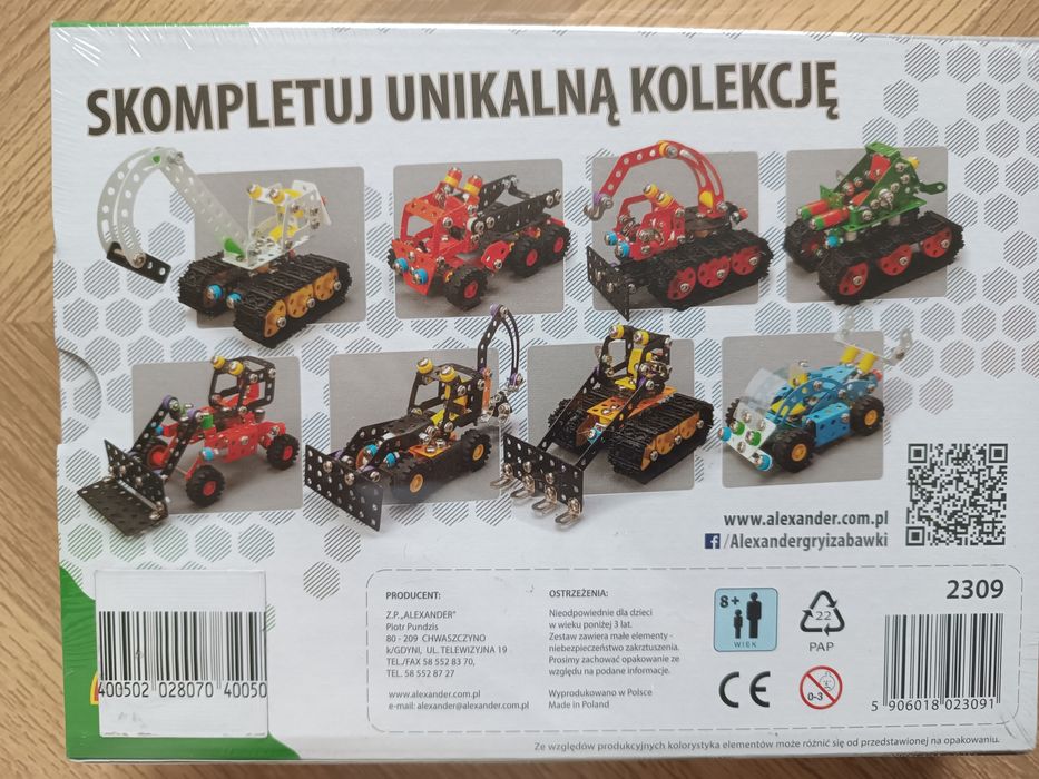 Zestaw Młody konstruktor