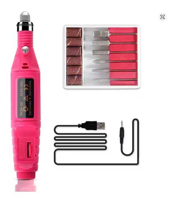 Kit completo unhas gel polygel com lampada e broca