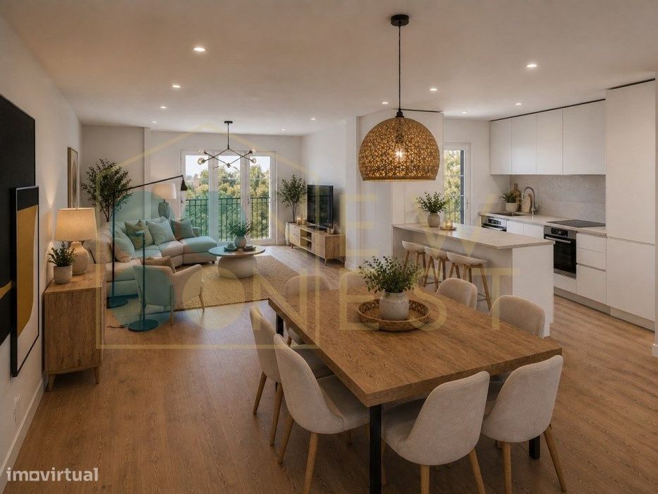 Apartamento T2 de 98,49m² no Lote 96 - Espaço, Luz e Elegância | Ba... — São Sebastião, Setúbal
