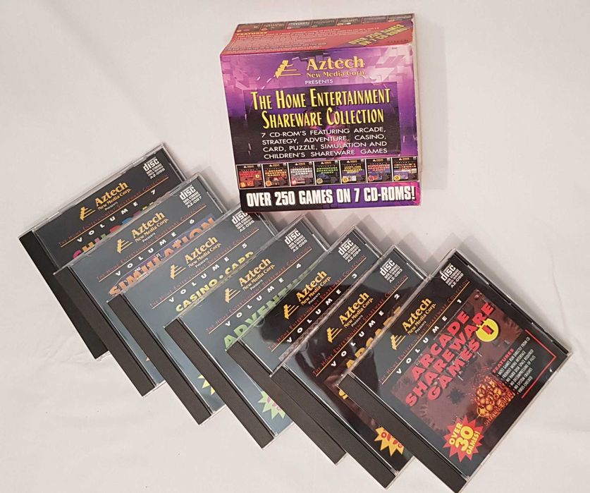 AZTECH 7 cd games
