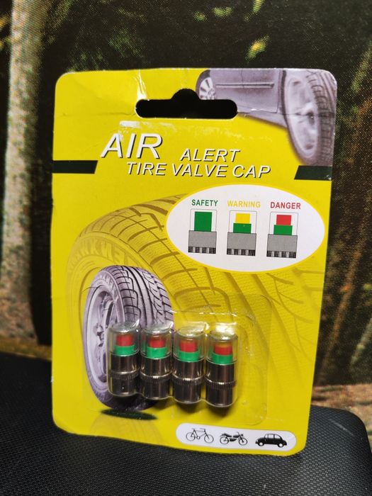 Колпачки на шины с индикатором давления