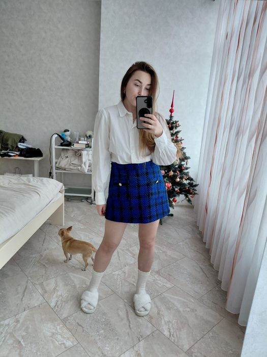 Твідова спідниця-шорти Reserved розмір 40 (L)