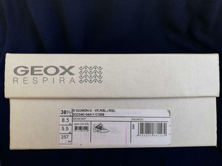 Geox Respira sneakersy buty damskie 38 1/2
