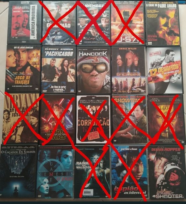 DVD Filmes Originais