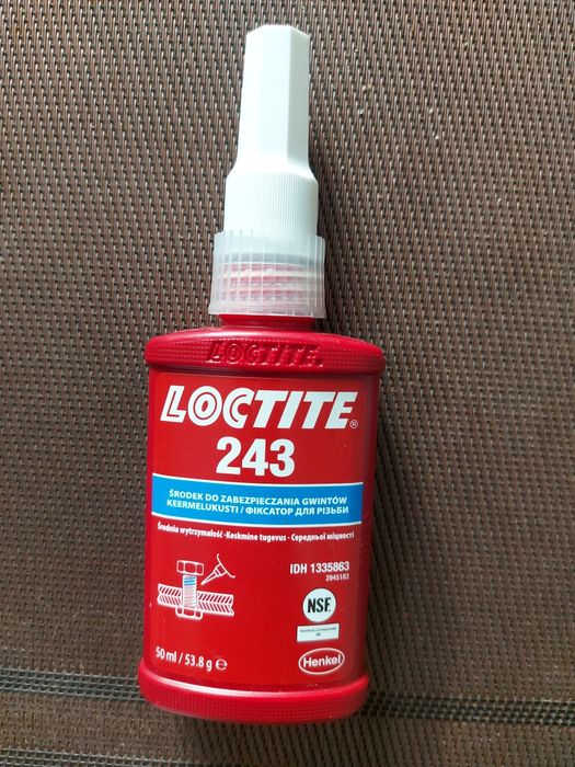 Фіксатор різьби синій Loctite 243 50мл