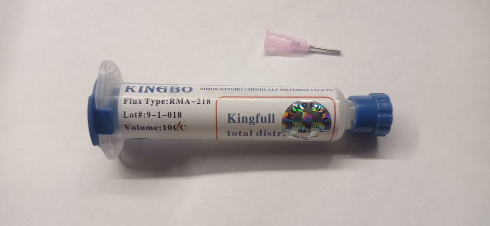 Флюс-гель RMA-218 для паяння
