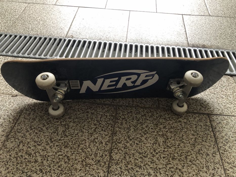 Skate com acassorios