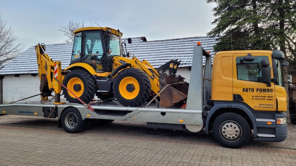 laweta, auto pomoc, transport maszyn, pomoc drogowa, holowanie