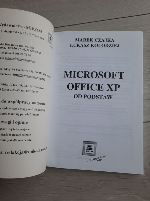 Office XP od podstaw.